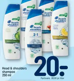 REMA 1000 Head & shoulders shampoo tilbud