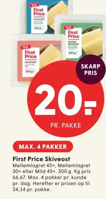 First Price Skiveost