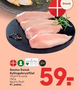 SPAR Gestus Dansk Kyllingebrystfilet tilbud