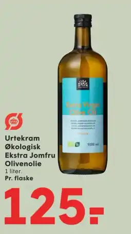 SPAR Urtekram Økologisk Ekstra Jomfru Olivenolie tilbud