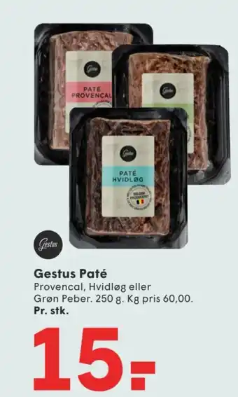 SPAR Gestus Paté tilbud
