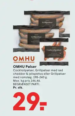 SPAR OMHU Pølser tilbud