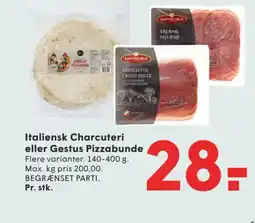 SPAR Italiensk Charcuteri eller Gestus Pizzabunde tilbud