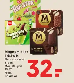 SPAR Magnum eller Frisko Is tilbud