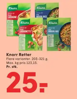SPAR Knorr Retter tilbud