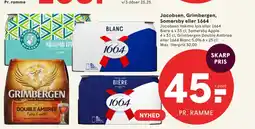 SPAR Jacobsen, Grimbergen, Somersby eller 1664 tilbud