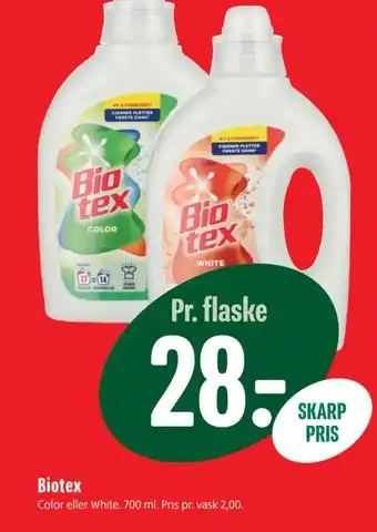 Min Købmand Biotex tilbud