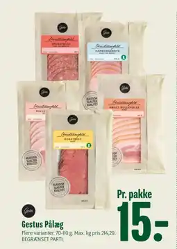 Min Købmand Gestus Pålæg tilbud