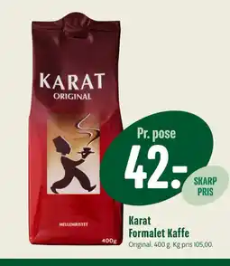 Min Købmand Karat Formalet Kaffe tilbud