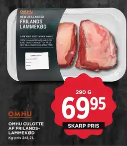 MENY Omhu culotte af frilands- lammekød tilbud