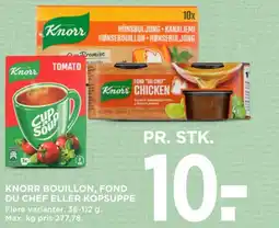 MENY Knorr bouillon, fond du chef eller kopsuppe tilbud