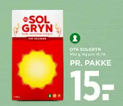 MENY Ota solgryn tilbud