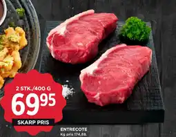 MENY Entrecote tilbud