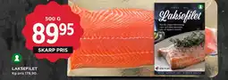 MENY Laksefilet tilbud