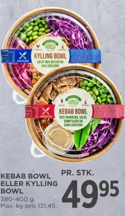MENY Kebab bowl eller kylling bowl tilbud