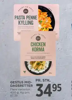 MENY Gestus mid- dagsretter tilbud