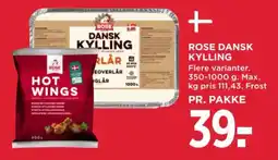 MENY Rose dansk kylling tilbud