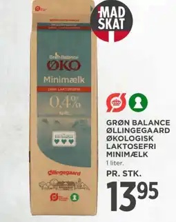 MENY Grøn balance øllingegaard økologisk laktosefri minimælk tilbud