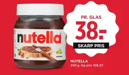 MENY Nutella tilbud