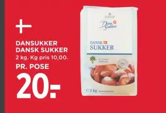 MENY Dansukker dansk sukker tilbud