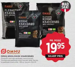 MENY Omhu økologisk knækbrød tilbud