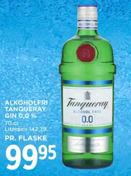 MENY Alkoholfri tanqueray gin 0,0% tilbud
