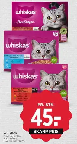 MENY Whiskas tilbud