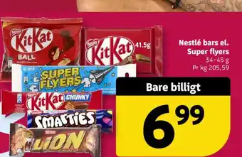 Nestlé bars el. Super flyers