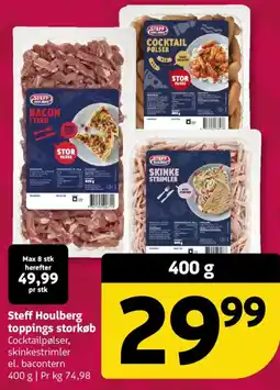 Løvbjerg Steff houlberg toppings storkøb tilbud