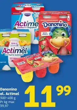 Løvbjerg Danonino el. Actimel tilbud