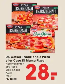 SPAR Dr. Oetker Tradizionale Pizza eller Casa Di Mama Pizza tilbud
