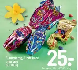 REMA 1000 Flammeæg, Lindt hare eller æg 50-100 g tilbud
