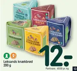 REMA 1000 Leksands knækbrød 200 g tilbud