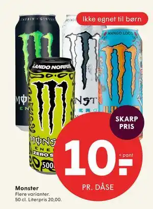 SPAR Monster tilbud