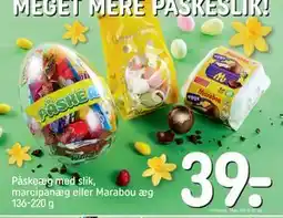 REMA 1000 Påskeæg med slik, marcipanæg eller Marabou æg 136-220 g tilbud