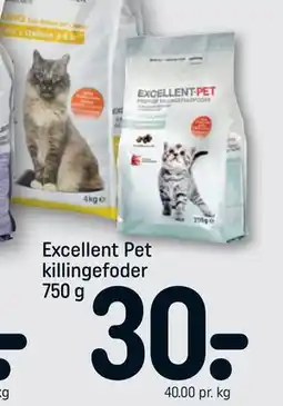 REMA 1000 Excellent Pet killingefoder 750 g tilbud