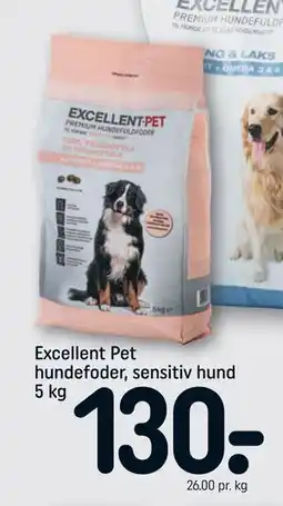 REMA 1000 Excellent Pet hundefoder, sensitiv hund 5 kg tilbud