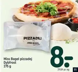 REMA 1000 Miss Bagel pizzadej Dybfrost 275 g tilbud