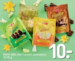 REMA 1000 REMA 1000 eller Carletti påskeskum 70-90 g tilbud