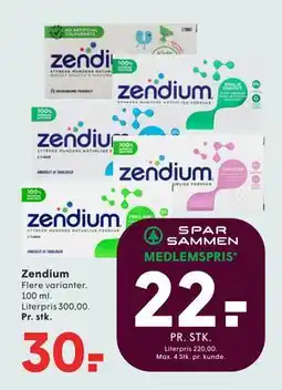 SPAR Zendium tilbud