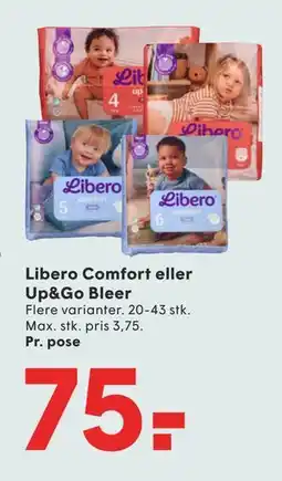SPAR Libero Comfort eller Up&Go Bleer tilbud