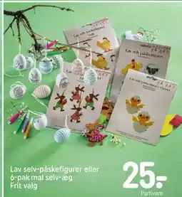 REMA 1000 Lav selv-påskefigurer eller 6-pak mal selv-æg Frit valg tilbud