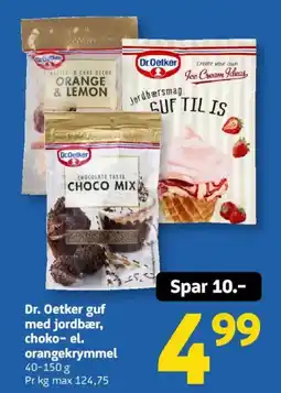Løvbjerg Dr. Oetker guf med jordbær, choko- el. orangekrymmel tilbud