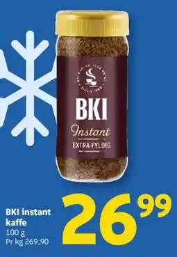 Løvbjerg BKI instant kaffe tilbud