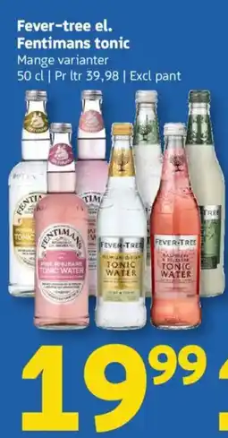 Løvbjerg Fever-tree el. Fentimans tonic tilbud