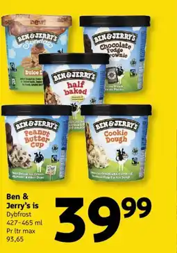 Løvbjerg Ben & Jerry's is tilbud