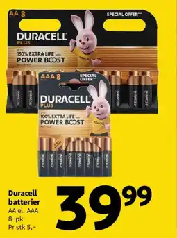 Løvbjerg Duracell batterier tilbud