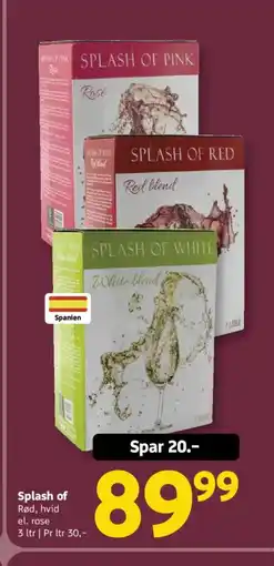 Løvbjerg Splash of tilbud