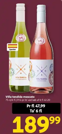 Løvbjerg Viña tendida moscato tilbud
