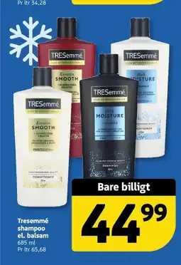 Løvbjerg Tresemmé shampoo el. balsam tilbud